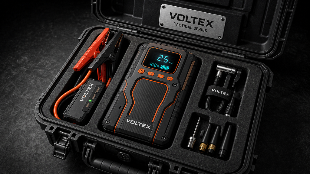 VOLTEX Tactical complete kit flat lay
