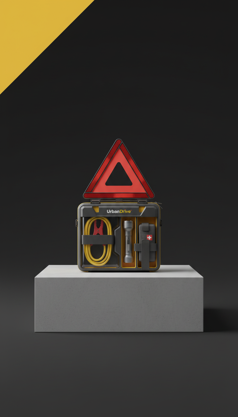 UrbanDrive emergency road kit with Compact Case